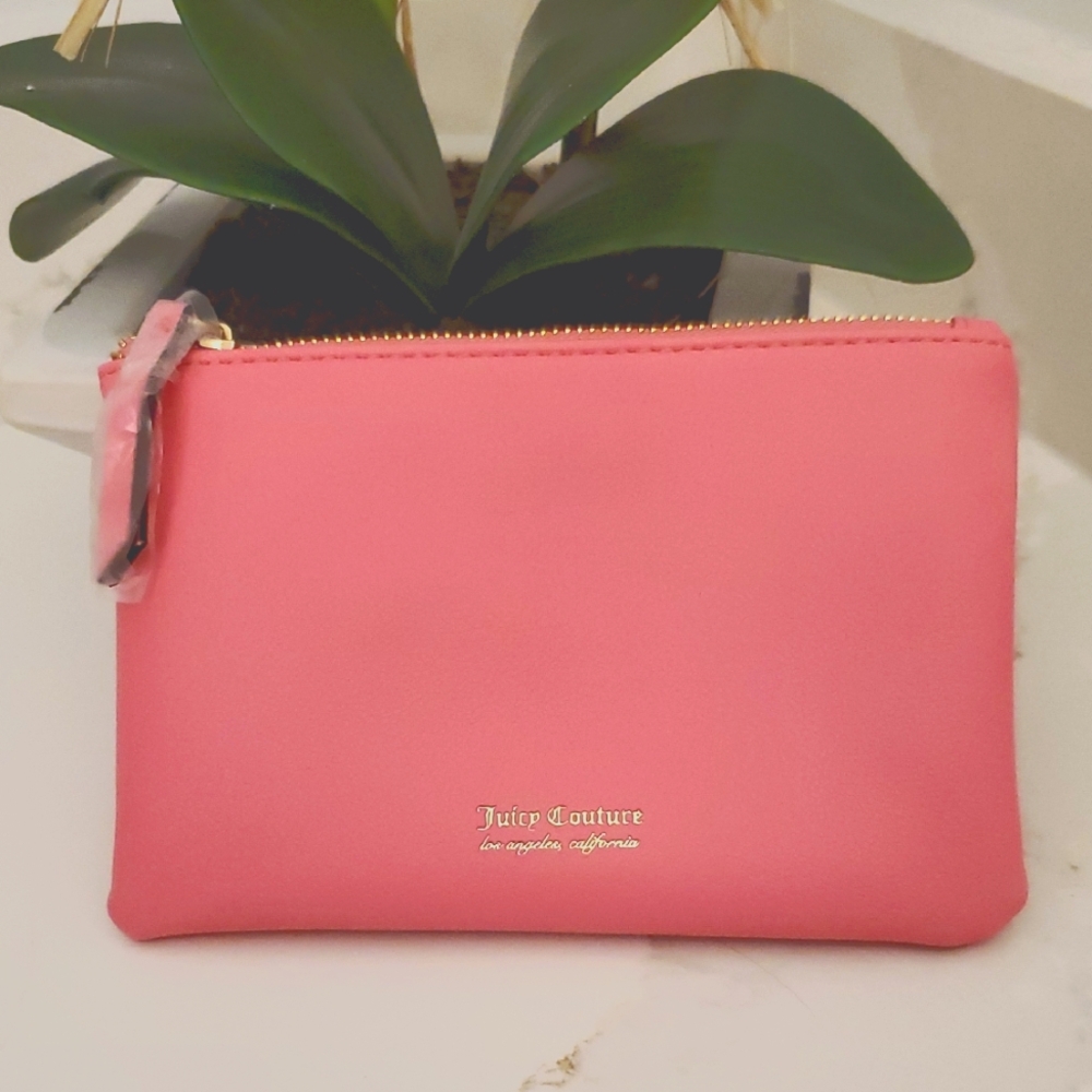 NWOT Juicy Couture Pink Clutch Bag